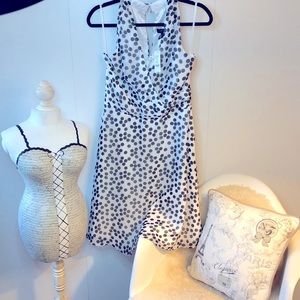 Gorgeous WHBL polka dot NWT Dress sz.8 perfect for a party or wedding! Lined